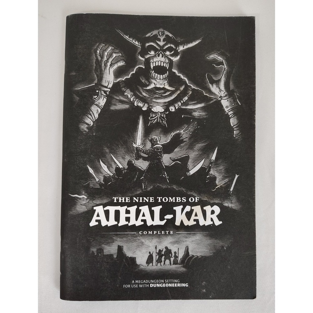Grinning Rat Publications The Nine Tombs of Athal-Kar Paperback Nate Whittington